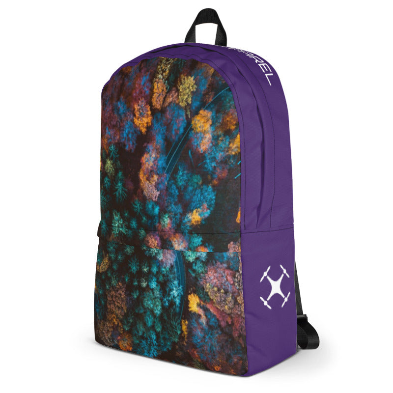 Tree Cereal Purple Backpack