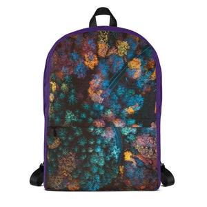 Tree Cereal Purple Backpack